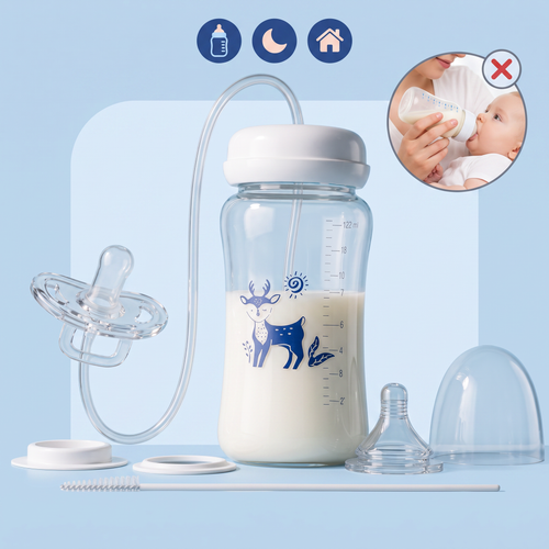 Hands-Free Baby Bottle