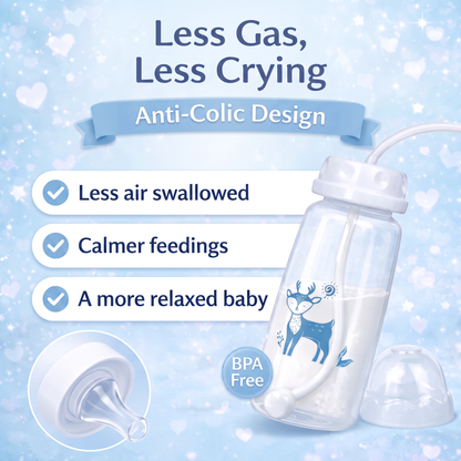 Hands-Free Baby Bottle